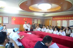 长沙东大肛肠医院助力文明城市建设 开展员工环保知识培训!